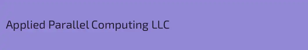 Applied Parallel Computing LLC